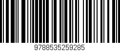 Código de barras (EAN, GTIN, SKU, ISBN): '9788535259285'