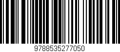 Código de barras (EAN, GTIN, SKU, ISBN): '9788535277050'
