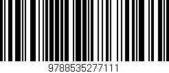 Código de barras (EAN, GTIN, SKU, ISBN): '9788535277111'