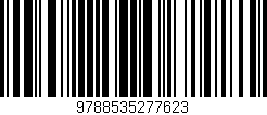 Código de barras (EAN, GTIN, SKU, ISBN): '9788535277623'