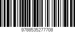 Código de barras (EAN, GTIN, SKU, ISBN): '9788535277708'