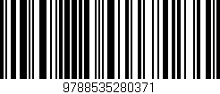 Código de barras (EAN, GTIN, SKU, ISBN): '9788535280371'