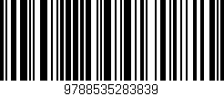 Código de barras (EAN, GTIN, SKU, ISBN): '9788535283839'