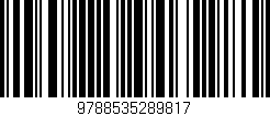 Código de barras (EAN, GTIN, SKU, ISBN): '9788535289817'