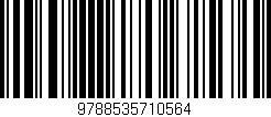 Código de barras (EAN, GTIN, SKU, ISBN): '9788535710564'