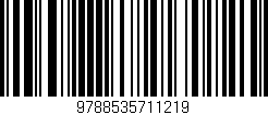 Código de barras (EAN, GTIN, SKU, ISBN): '9788535711219'