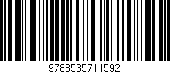 Código de barras (EAN, GTIN, SKU, ISBN): '9788535711592'
