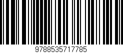 Código de barras (EAN, GTIN, SKU, ISBN): '9788535717785'