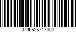 Código de barras (EAN, GTIN, SKU, ISBN): '9788535717808'