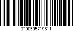 Código de barras (EAN, GTIN, SKU, ISBN): '9788535719611'