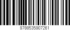Código de barras (EAN, GTIN, SKU, ISBN): '9788535907261'