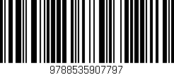 Código de barras (EAN, GTIN, SKU, ISBN): '9788535907797'