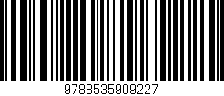 Código de barras (EAN, GTIN, SKU, ISBN): '9788535909227'