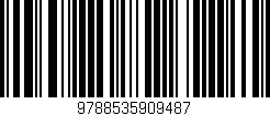 Código de barras (EAN, GTIN, SKU, ISBN): '9788535909487'
