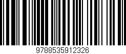 Código de barras (EAN, GTIN, SKU, ISBN): '9788535912326'