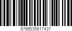 Código de barras (EAN, GTIN, SKU, ISBN): '9788535917437'