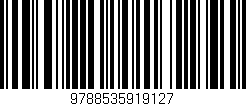 Código de barras (EAN, GTIN, SKU, ISBN): '9788535919127'