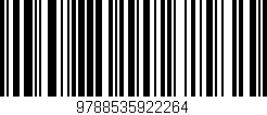 Código de barras (EAN, GTIN, SKU, ISBN): '9788535922264'