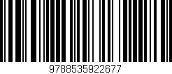 Código de barras (EAN, GTIN, SKU, ISBN): '9788535922677'