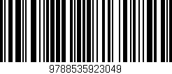 Código de barras (EAN, GTIN, SKU, ISBN): '9788535923049'