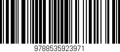 Código de barras (EAN, GTIN, SKU, ISBN): '9788535923971'
