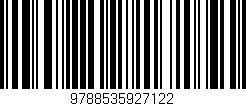 Código de barras (EAN, GTIN, SKU, ISBN): '9788535927122'
