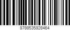 Código de barras (EAN, GTIN, SKU, ISBN): '9788535928464'