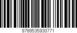 Código de barras (EAN, GTIN, SKU, ISBN): '9788535930771'