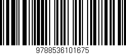 Código de barras (EAN, GTIN, SKU, ISBN): '9788536101675'