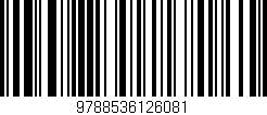 Código de barras (EAN, GTIN, SKU, ISBN): '9788536126081'