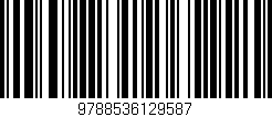 Código de barras (EAN, GTIN, SKU, ISBN): '9788536129587'