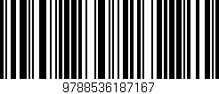 Código de barras (EAN, GTIN, SKU, ISBN): '9788536187167'