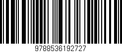 Código de barras (EAN, GTIN, SKU, ISBN): '9788536192727'