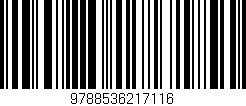 Código de barras (EAN, GTIN, SKU, ISBN): '9788536217116'