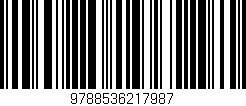 Código de barras (EAN, GTIN, SKU, ISBN): '9788536217987'