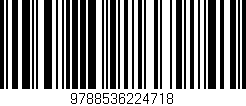 Código de barras (EAN, GTIN, SKU, ISBN): '9788536224718'