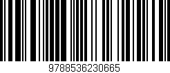 Código de barras (EAN, GTIN, SKU, ISBN): '9788536230665'