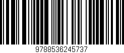 Código de barras (EAN, GTIN, SKU, ISBN): '9788536245737'
