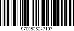 Código de barras (EAN, GTIN, SKU, ISBN): '9788536247137'