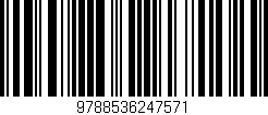 Código de barras (EAN, GTIN, SKU, ISBN): '9788536247571'