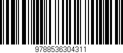 Código de barras (EAN, GTIN, SKU, ISBN): '9788536304311'