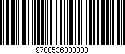 Código de barras (EAN, GTIN, SKU, ISBN): '9788536308838'