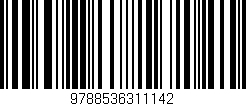 Código de barras (EAN, GTIN, SKU, ISBN): '9788536311142'