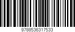 Código de barras (EAN, GTIN, SKU, ISBN): '9788536317533'