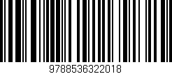 Código de barras (EAN, GTIN, SKU, ISBN): '9788536322018'