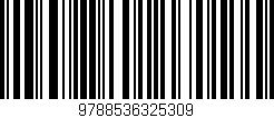 Código de barras (EAN, GTIN, SKU, ISBN): '9788536325309'