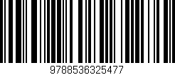 Código de barras (EAN, GTIN, SKU, ISBN): '9788536325477'