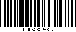 Código de barras (EAN, GTIN, SKU, ISBN): '9788536325637'