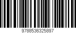 Código de barras (EAN, GTIN, SKU, ISBN): '9788536325897'