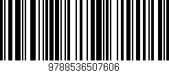 Código de barras (EAN, GTIN, SKU, ISBN): '9788536507606'